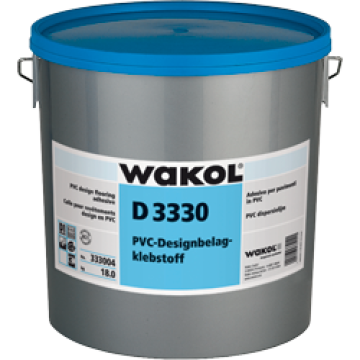 Клей Wakol D3330 для дизайнерских ПВХ-покрытий (LVT) 10кг.